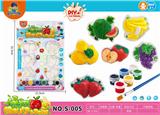 OBL839231 - GYPSUM PAINTING - FRUIT.