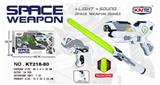 OBL840550 - 声光太空枪套装