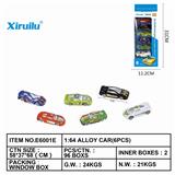 OBL843137 - 1:64 SUPERCARS TAXI ALLOY CAR SIX LOADS.