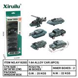 OBL843301 - 1: six 64 taxiing military alloy cars
