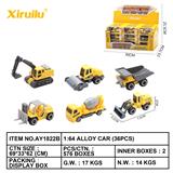 OBL843307 - 1: 64 sliding alloy car 36
