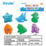 OBL843316 - 环保哨子动物六只装