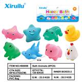 OBL843321 - 环保哨子动物八只装