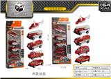 OBL843742 - 5 ALLOY FIRE TRUCK SETS