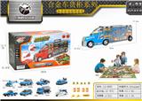 OBL843791 - 1: 22 TRAILER CONTAINER STORAGE ALLOY POLICE CAR