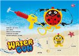 OBL843840 - 12.6" Backpack water gun/4 animal mixes (frogs, beetles, bees, dolphins)