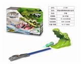 OBL843959 - CROCODILE SCENE CATAPULTS RAIL ALLOY CAR.