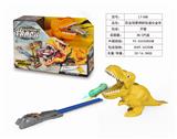 OBL843960 - DINOSAUR SCENE CATAPULTS ORBITAL ALLOY CAR.