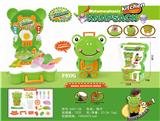 OBL844163 - TABLEWARE SET ANIMAL BACKPACK