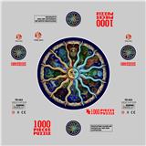 OBL844436 - 1000 pieces of circular plane jigsaw