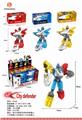 OBL844440 - THREE IN ONE TRAIN DEFORMATION ROBOT