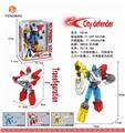 OBL844443 - THREE IN ONE TRAIN DEFORMATION ROBOT