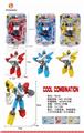 OBL844444 - THREE IN ONE TRAIN DEFORMATION ROBOT