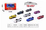 OBL844488 - 1:64 8 SCOOTER ALLOY CARS.