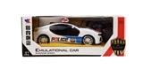 OBL844681 - 1: 18 FOUR WAY STEERING WHEEL BMW 3D LIGHT POLICE CAR