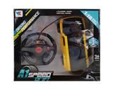 OBL844762 - H3 Humvee 2-way with 3D lighting simulation remote control vehicle 1:18 and steering wheel remote control