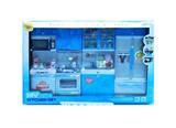 OBL844908 - OVEN GAS STOVE WASHBASIN REFRIGERATOR.