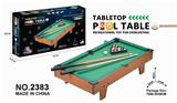 OBL844956 - WOODEN BILLIARD TABLE WITH FEET
