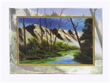 OBL845184 - 500 PIECES OF LANDSCAPE MOSAIC