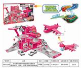 OBL845735 - CAR PARK SET ALLOY COLOR CHANGING CAR IN LIGHTING MUSIC HOSPITAL