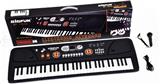 OBL846022 - 61-KEY ELECTRONIC PIANO WITH MICROPHONE/USB POWER CORD AND USB STICK TO PLAY MUSIC SOCKET.