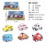 OBL846307 - THREE RECOIL ALLOY CARTOON CARS