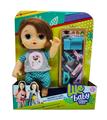 OBL846317 - 9 INCH DOUBLE GEL BODY WITH IC MUSIC 14 SOUND SIMULATION FAT CHILDREN DOLL LEARNING UTENSILS OVER HOME TOYS.