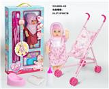 OBL846721 - A 14-INCH GLUE CAN PEE A DOLL GIRL.