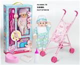 OBL846723 - A 14-INCH GLUE CAN PEE A DOLL GIRL.