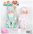 OBL846725 - A 14-INCH GLUE CAN PEE A DOLL GIRL.