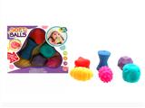 OBL847583 - 搪胶捏捏球.戏水球6款6色.常规色