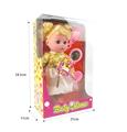OBL847790 - 14 INCH GLUE HEAD / BLOW BOTTLE BODY LIVE EYE DOLL SET