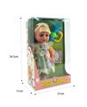 OBL847820 - 14 INCH GLUE HEAD / BLOW BOTTLE BODY LIVE EYE DOLL SET
