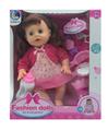 OBL848071 - 12 INCH LIVE EYE 12 SOUND IC DRINKING URINE DOLL WITH BOTTLE 5 JEWELRY
