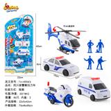 OBL848148 - FOUR CARS WITH HIGH-FREQUENCY POLICE