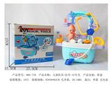 OBL848290 - CHILDRENS MEDICAL EQUIPMENT AND PULLING CART AND IC LIGHT