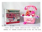 OBL848293 - CHILDRENS MEDICAL EQUIPMENT AND PULLING CART AND IC LIGHT