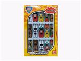 OBL848540 - SLIDING ALLOY CAR 15PCS