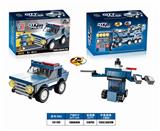 OBL849241 - 益智城市警察积木回力警察跑车（49PCS)可四款混装