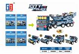 OBL849245 - 益智城市警察防积木回力警察系列