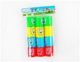 OBL849681 - 4 COLOR TEETH 2 COLOR PRINT RAINBOW CIRCLE