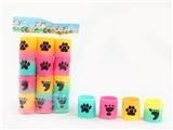 OBL849686 - 12 FOOTPRINTS RAINBOW CIRCLE