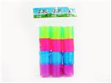OBL849693 - 12 FOUR COLOR TRANSPARENT ROUND