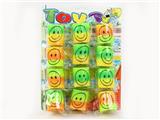 OBL849702 - 12 IN THE SMILEY-FACED RAINBOW CIRCLE