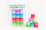 OBL849704 - 12 4-COLOR GRADIENT RAINBOW RINGS