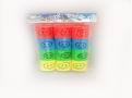 OBL849717 - 4-COLOR SMILEY RAINBOW CIRCLE