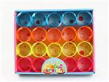OBL849726 - 20 4-COLOR TRANSPARENT RAINBOW RINGS