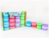 OBL849767 - 12 4-COLOR GRADIENT RAINBOW RINGS