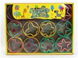 OBL849776 - ROUND MID-ODD-SHAPED MASH-UP RAINBOW RING