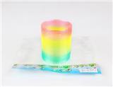 OBL849806 - NUMBER 4 GOLDEN POWDER RAINBOW CIRCLE